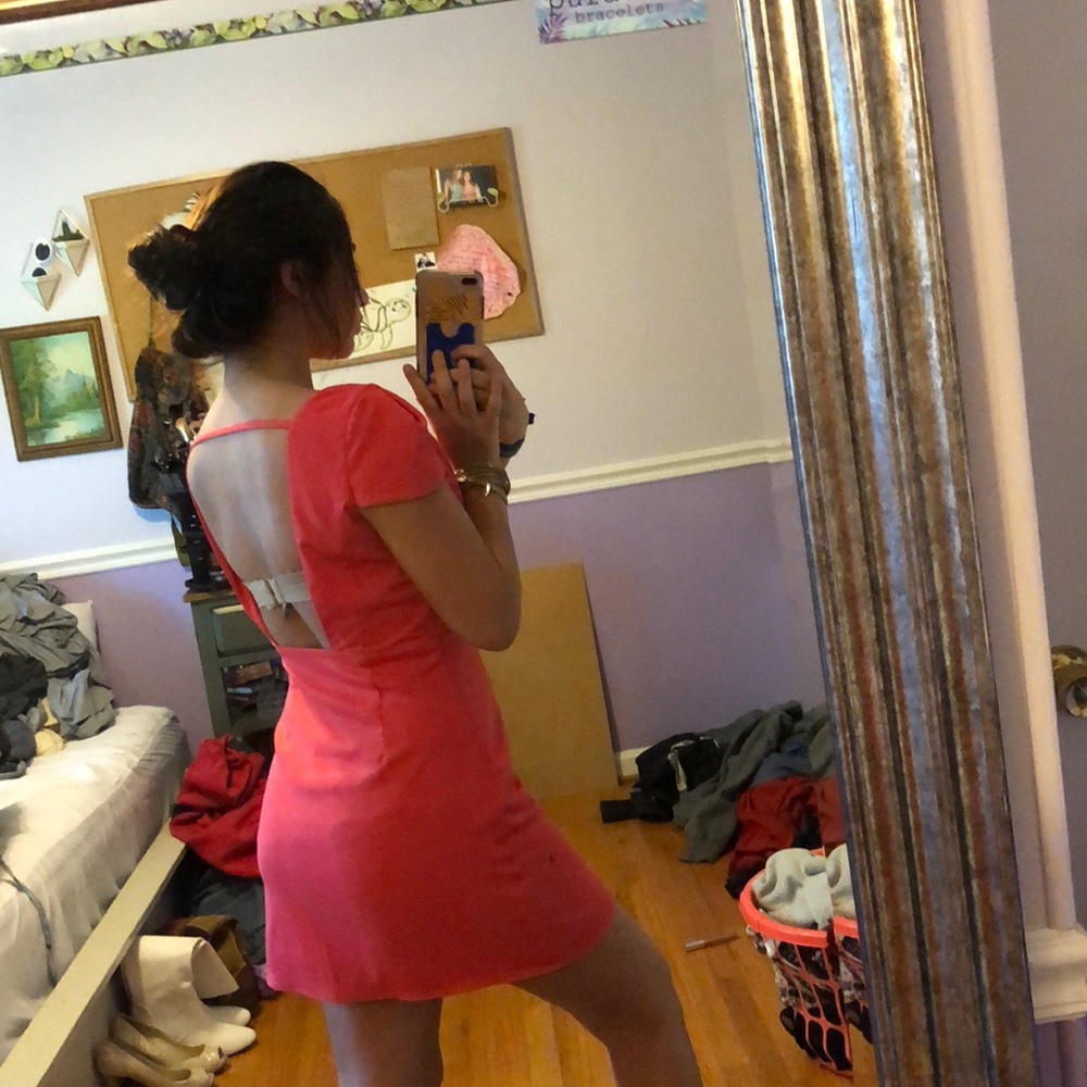 PINK FORMAL DRESS - Picture 2 of 4
